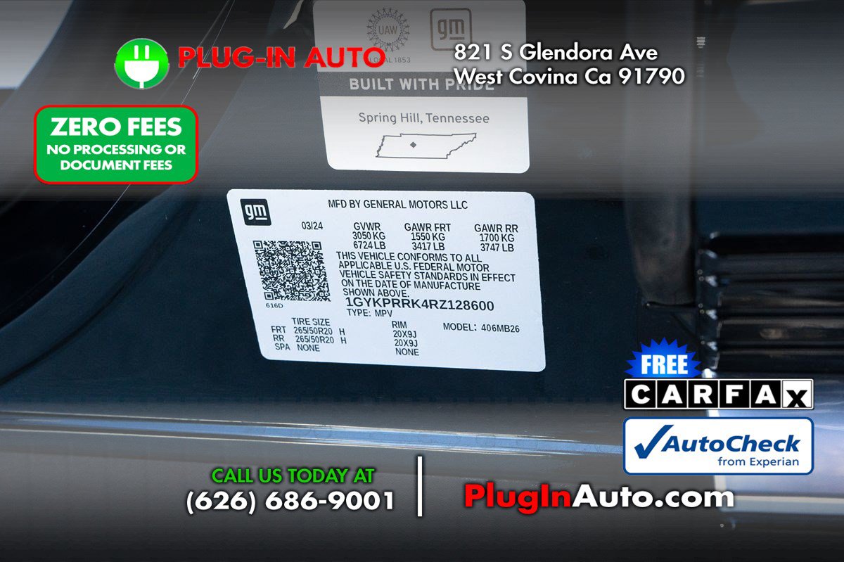 Used 2024 Cadillac Lyriq Luxury w/ LPO, Floor Liner Package RWD image 8