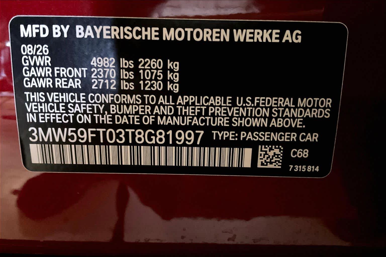 New 2026 BMW M340i w/ Premium Package RWD image 18
