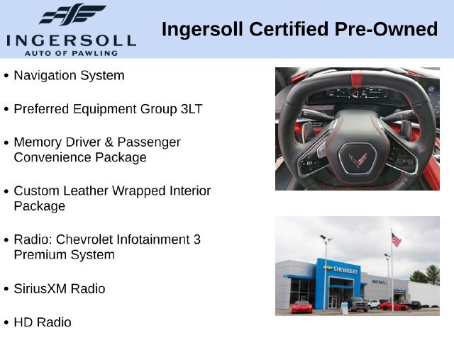 Used 2020 Chevrolet Corvette Stingray Premium Cpe w/ 3LT Preferred Equipment Group RWD image 10
