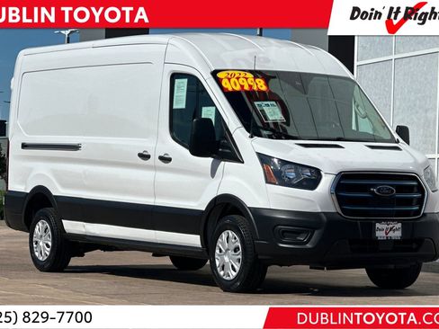 Used 2022 Ford E-Transit Medium Roof w/ Load Area Protection Package image 1
