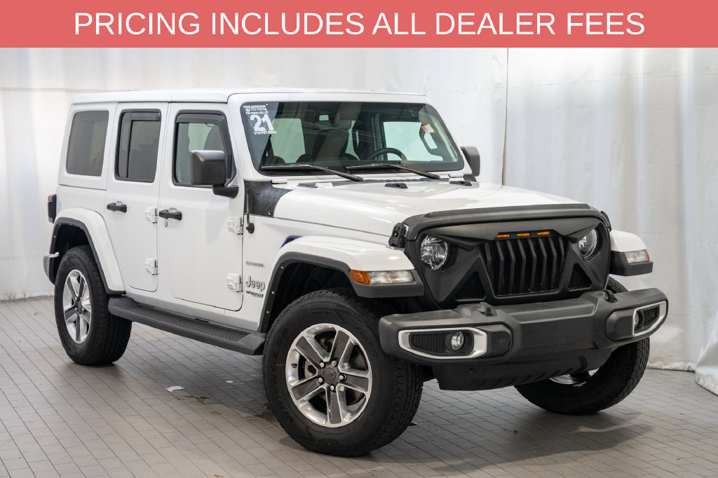Used 2021 Jeep Wrangler Unlimited Sahara AWD/4WD image 1