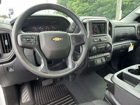 New 2026 Chevrolet Silverado 1500 Custom w/ Turbomax Blackout Package AWD/4WD image 3