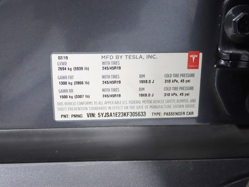 Used 2019 Tesla Model S 100D AWD/4WD image 39