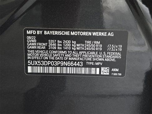 Certified 2023 BMW X3 xDrive30i w/ Premium Package image 30