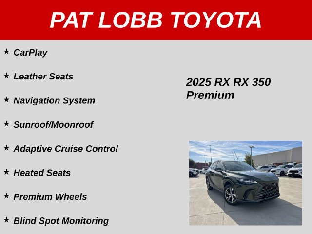 Used 2025 Lexus RX 350 Premium w/ Accessory Package FWD image 28