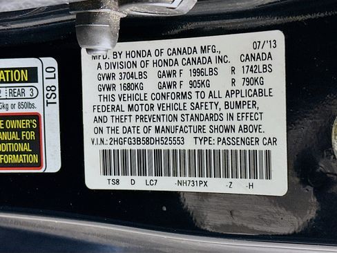 Used 2013 Honda Civic LX image 12