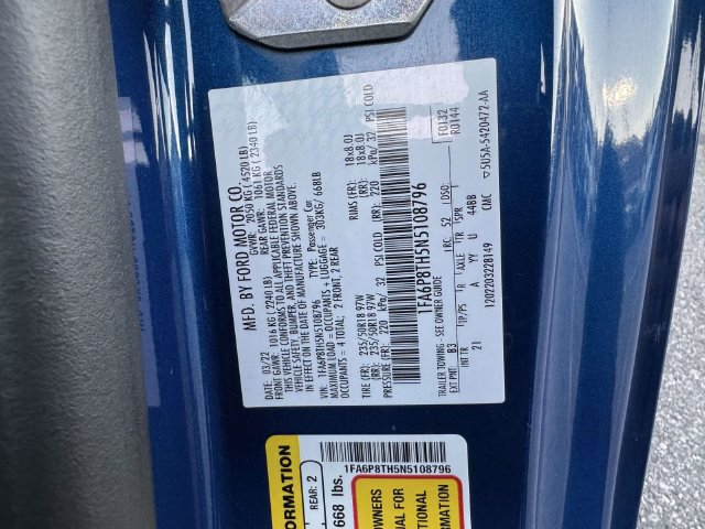 Used 2022 Ford Mustang Coupe RWD image 41