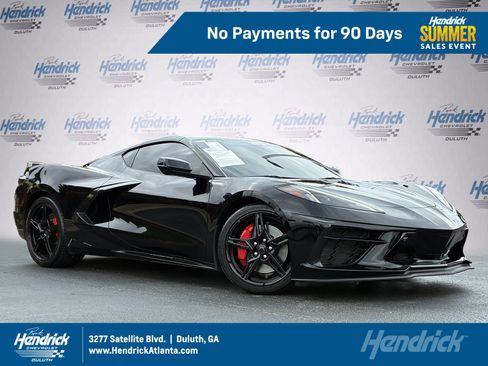 Used 2023 Chevrolet Corvette Stingray Preferred Cpe w/ Z51 Performance Package RWD image 1