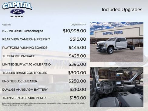 New 2026 Ford F350 XL w/ XL Chrome Package AWD/4WD image 3