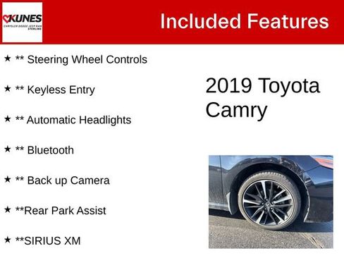 Used 2019 Toyota Camry XSE image 5