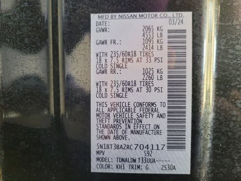 Used 2024 Nissan Rogue SV image 33