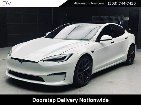 Used 2022 Tesla Model S Plaid AWD/4WD image 1