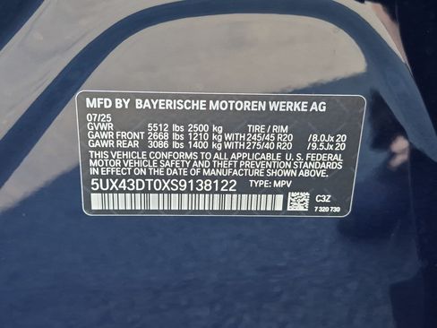 Used 2025 BMW X4 M40i AWD/4WD image 35
