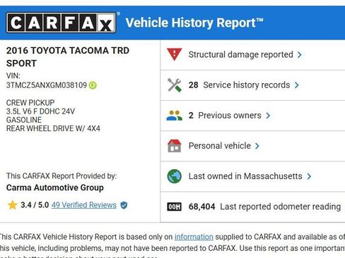 Used 2016 Toyota Tacoma TRD Sport w/ Towing Package image 26