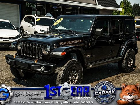 Used 2021 Jeep Wrangler Unlimited Rubicon w/ Trailer Tow Package AWD/4WD image 1