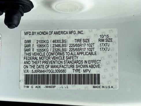 Used 2016 Honda CR-V EX-L image 32