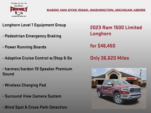 Used 2023 RAM 1500 Limited image 10
