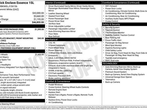 Used 2020 Buick Enclave Essence w/ Sound and Sites Package image 4