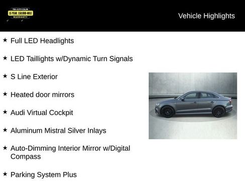 Used 2017 Audi A3 2.0T Premium Plus w/ Premium Plus Package image 9