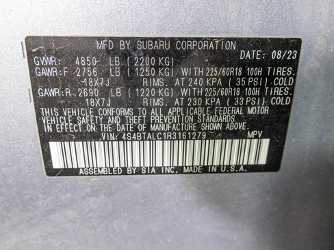 Used 2024 Subaru Outback Onyx Edition AWD/4WD image 51