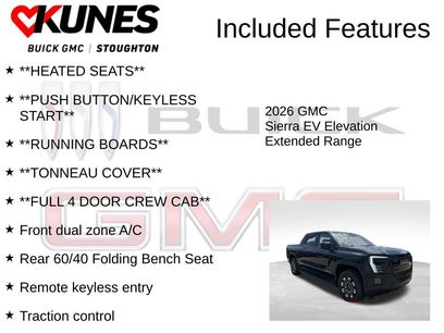 New 2026 GMC Sierra EV Elevation