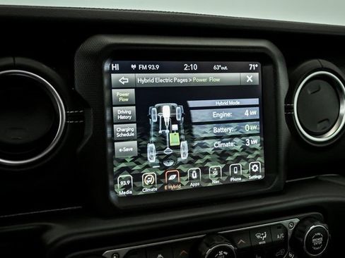 Used 2021 Jeep Wrangler Unlimited Sahara 4xe w/ Cold Weather Group image 19