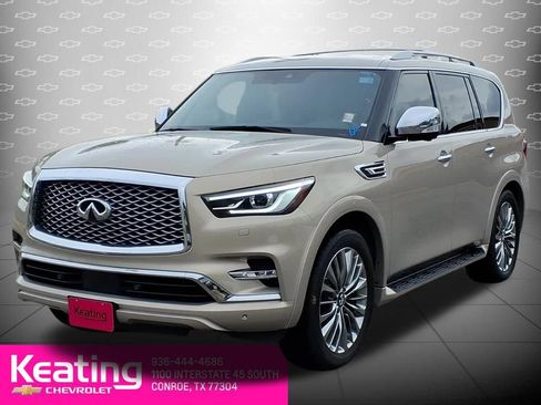 Used 2021 INFINITI QX80 Sensory w/ Cargo Package RWD image 8