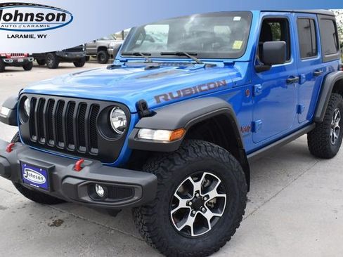Used 2021 Jeep Wrangler Unlimited Rubicon w/ Cold Weather Group AWD/4WD image 1