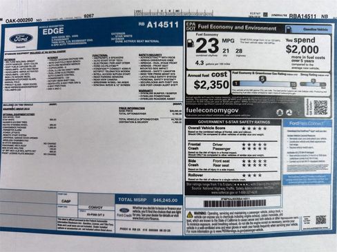 Used 2024 Ford Edge SEL w/ Convenience Package image 2