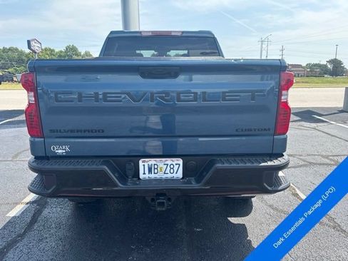 Used 2024 Chevrolet Silverado 1500 Custom Trail Boss w/ LPO, Dark Essentials Package AWD/4WD image 6