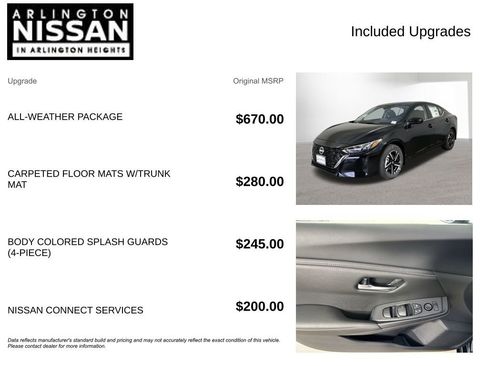 New 2025 Nissan Sentra SV w/ All-Weather Package image 4