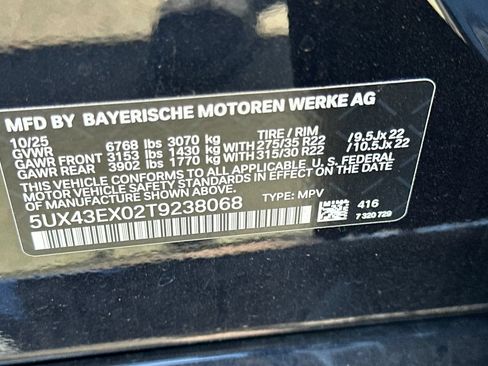 Used 2026 BMW X6 M60i AWD/4WD image 27