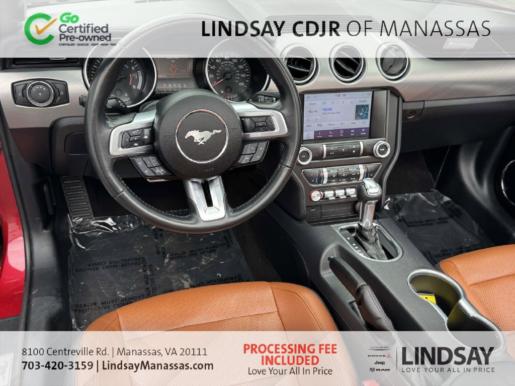 Used 2022 Ford Mustang Premium w/ Ford Safe & Smart Package RWD image 23