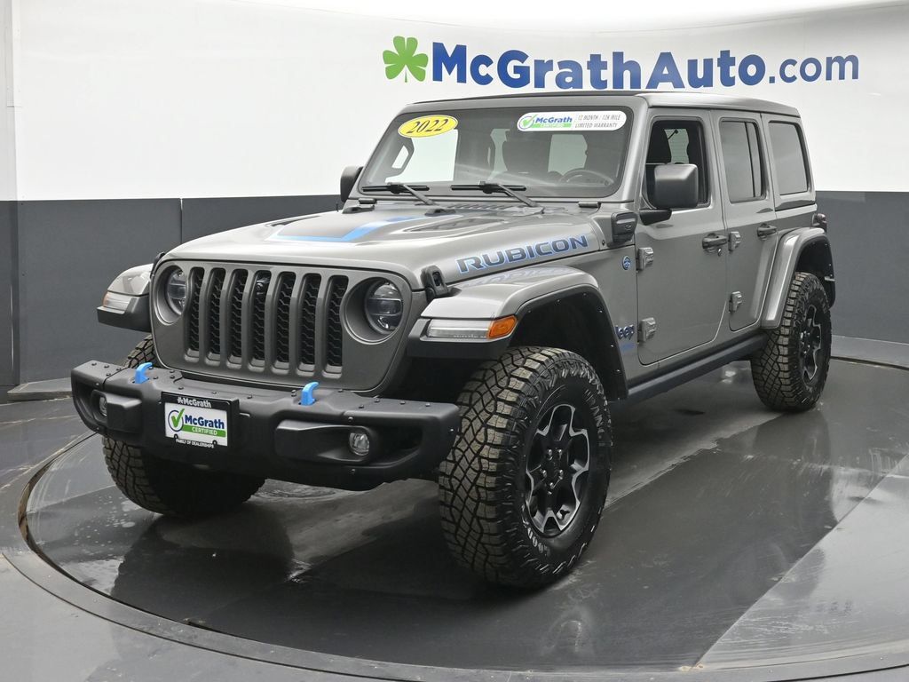Used 2022 Jeep Wrangler Unlimited Rubicon 4xe w/ Steel Bumper Group AWD/4WD image 20