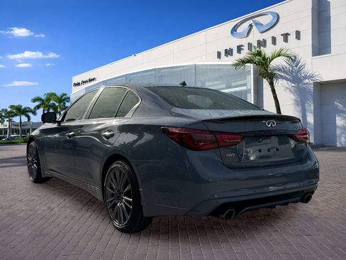 Used 2023 INFINITI Q50 Red Sport 400 w/ Carbon Fiber Package AWD/4WD image 5
