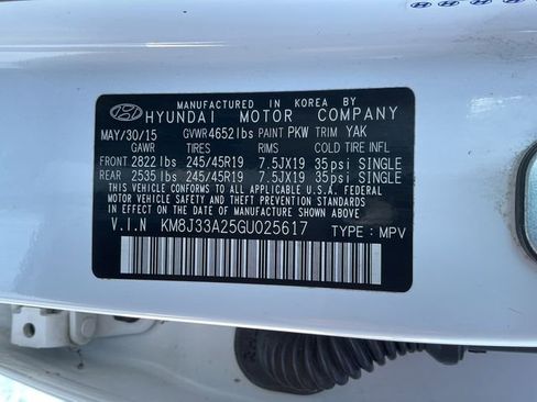 Used 2016 Hyundai Tucson Limited w/ Option Group 03 image 57