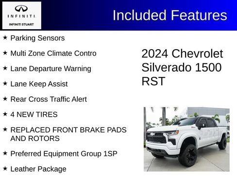 Used 2024 Chevrolet Silverado 1500 RST w/ All Star Edition Plus AWD/4WD image 3
