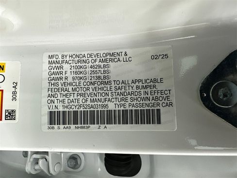 New 2025 Honda Accord Sport image 33