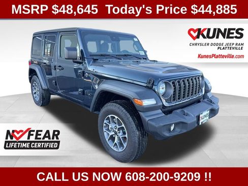 New 2025 Jeep Wrangler Unlimited Sport AWD/4WD image 1