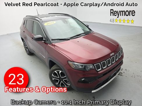 Used 2022 Jeep Compass Limited AWD/4WD image 1