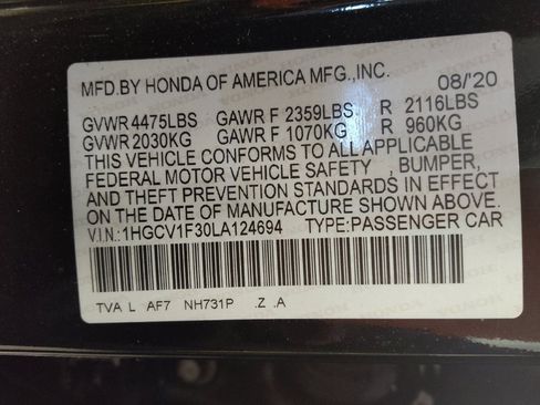 Used 2020 Honda Accord Sport image 33