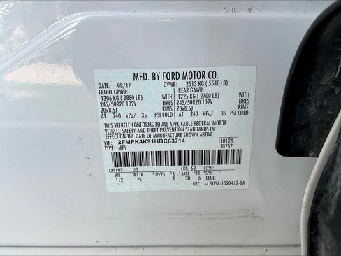 Used 2017 Ford Edge Titanium w/ Equipment Group 302A image 34