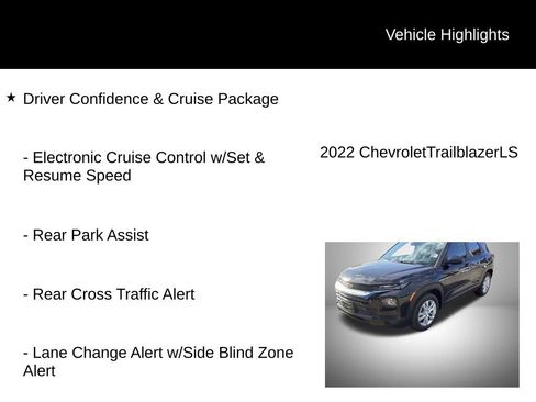 Used 2022 Chevrolet TrailBlazer LS FWD image 4