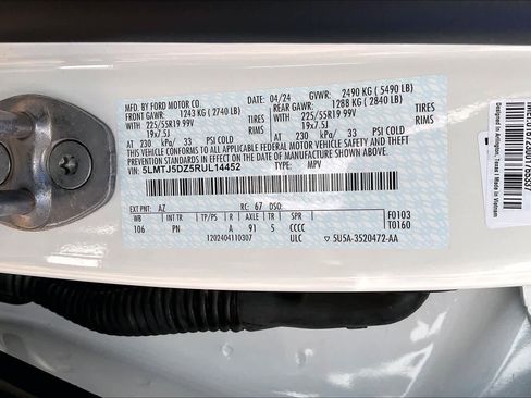 Used 2024 Lincoln Corsair Grand Touring w/ Equipment Group 301A image 68