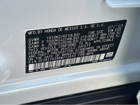 Used 2024 Honda HR-V LX image 47