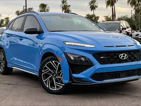 Used 2022 Hyundai Kona N Line w/ Tech Package FWD image 2