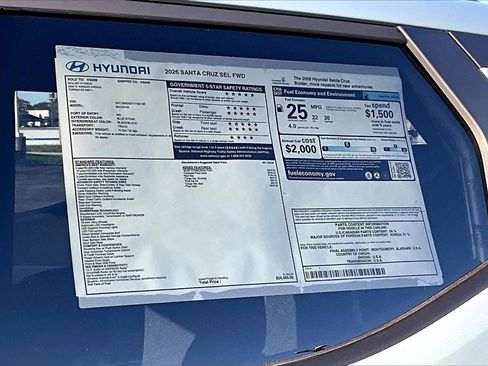 New 2026 Hyundai Santa Cruz SEL image 14