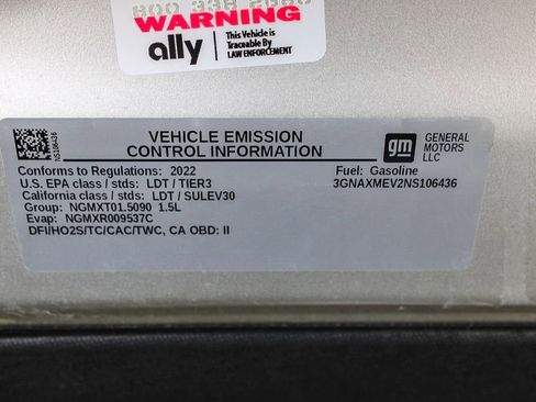 Used 2022 Chevrolet Equinox RS FWD image 28