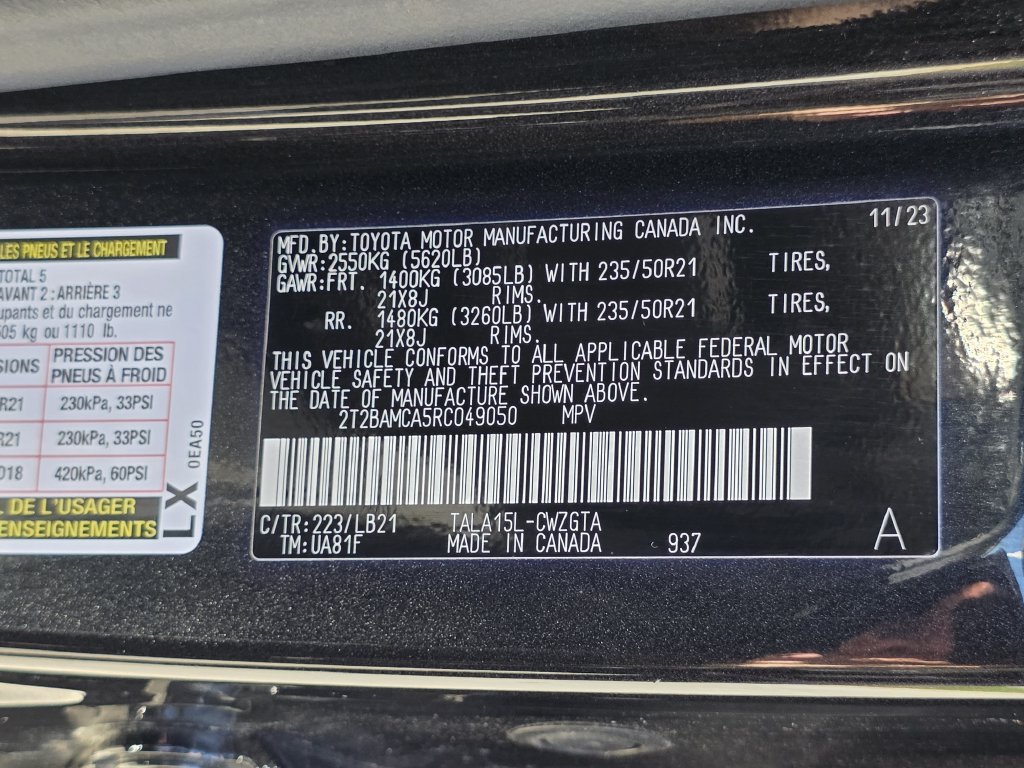 Used 2024 Lexus RX 350 Premium Plus w/ Convenience Package AWD/4WD image 20