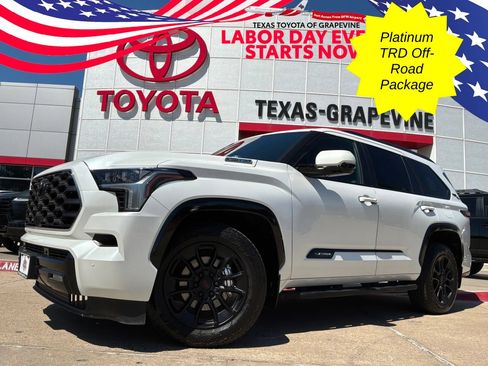Used 2024 Toyota Sequoia Platinum w/ TRD Off-Road Package AWD/4WD image 1